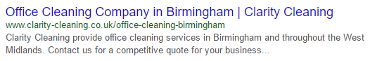 local SEO SERP results